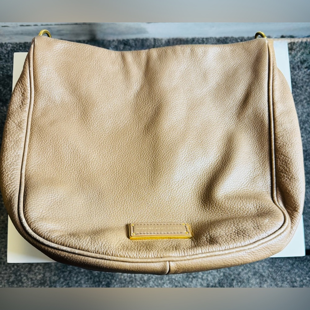 Marc Jacobs Crossbody & Satchel Purse Brown Leather with detachable strap - Picture 4 of 16